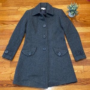 JLo Jennifer Lopez gray coat PM